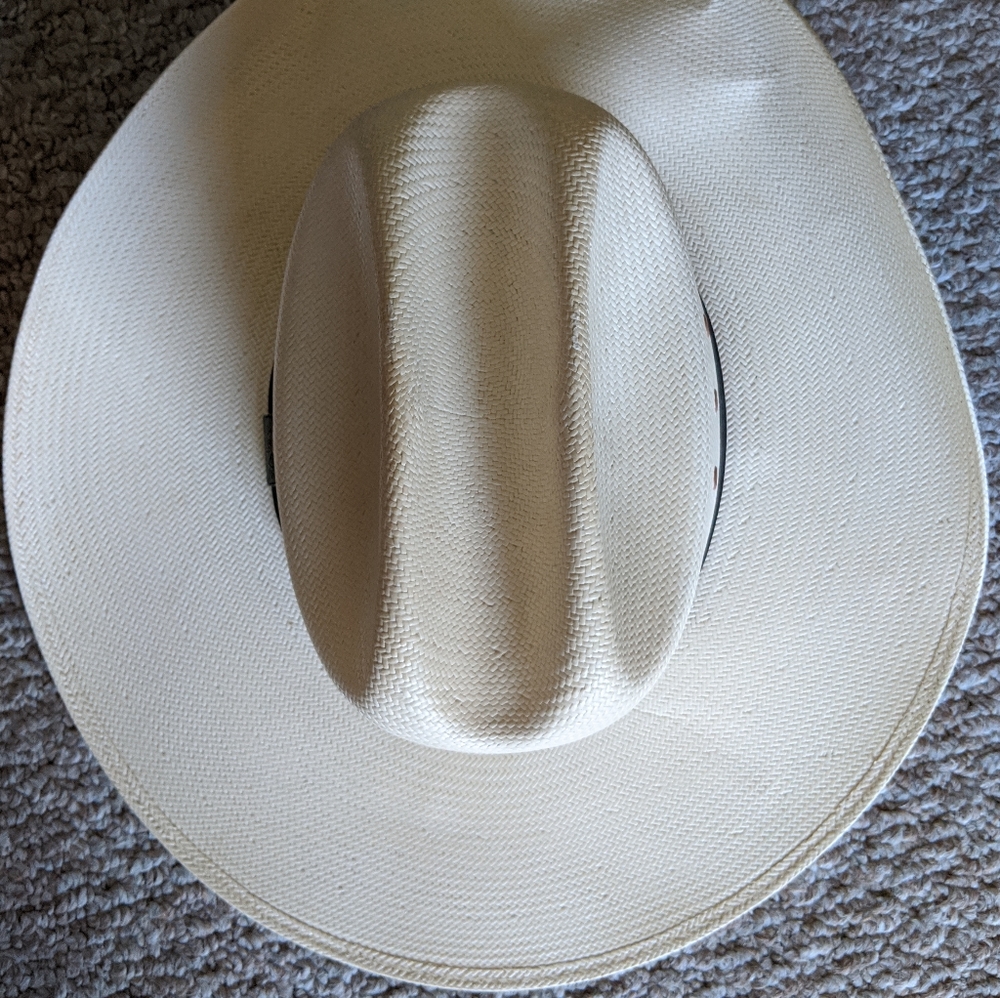 Stetson Cream Cowboy Hat - Picture 3 of 10